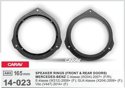 Speaker rings adapter fits - rings,